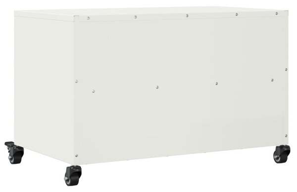 Fehér acél TV-szekrény 68 x 39 x 43,5 cm