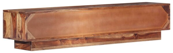 Tömör fa TV-szekrény 145 x 30 x 30 cm