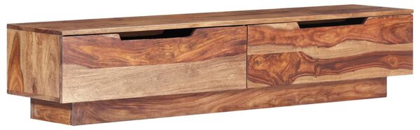 Tömör fa TV-szekrény 145 x 30 x 30 cm