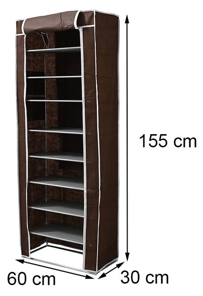Cipősszekrény LCSZ-02 barna