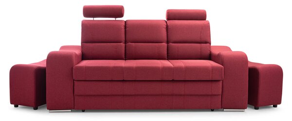 Háromszemélyes kanapé Wei (piros)