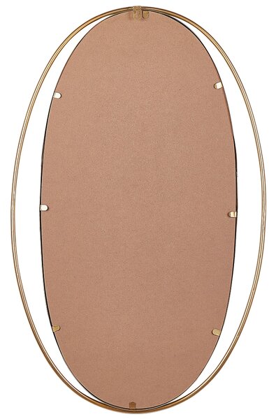 Falitükör BESSON 55 cm 90 cm Fém Arany