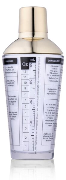 SHAKER 500ML 6 FÉLE RECEPTTEL