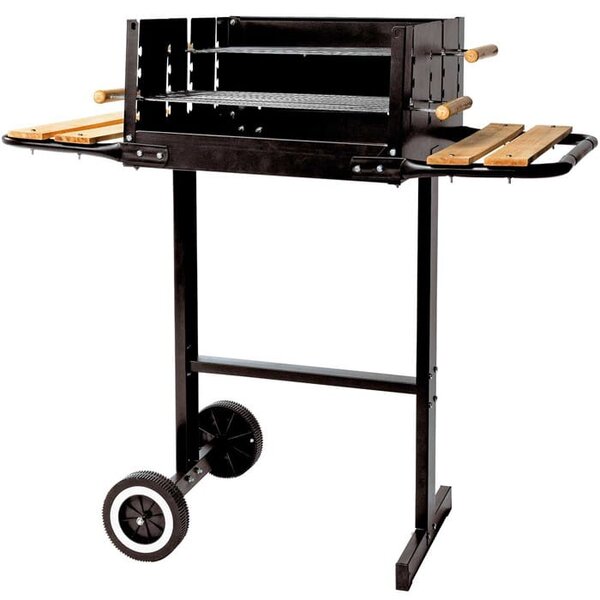 NÉGYSZÖG ALAKÚ kerekes kerti grill Dr. Grill