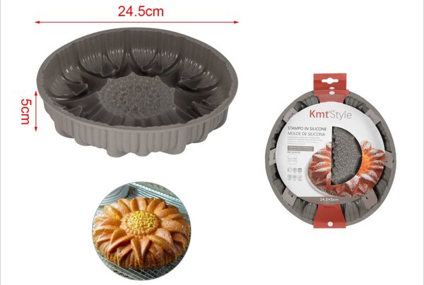 SÜTŐFORMA SZILIKON 24,5*5CM