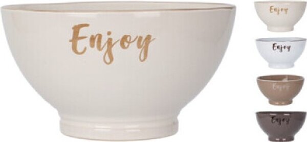 MÜZLIS TÁL STONEWARE "ENJOY" 850ML 4F