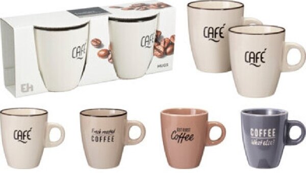 BÖGRE COFFEE STONEWARE 2DB-OS 220ML 4F