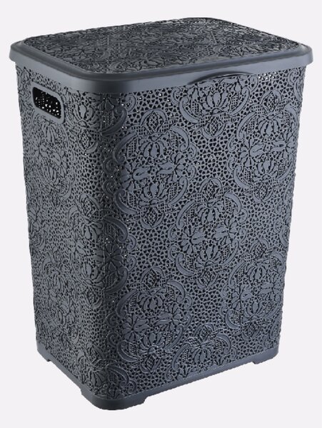 SZENNYESTARTÓ FEDELES MŰA. 60L, VEGYES SZÍN "LACE" 55,5*43,5*37,2CM