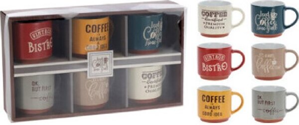 BÖGRE STONEWARE 260ML 6DB-OS