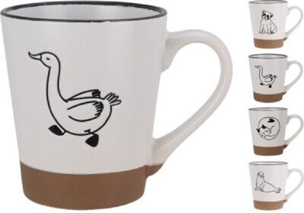 BÖGRE STONEWARE 360ML 4 FÉLE MINTA