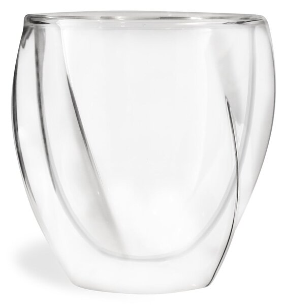 Duplafalú bögre szett cappucinóhoz, 2 db-os 250 ml Cristallo – Vialli Design