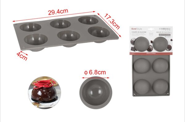 SÜTŐFORMA SZILIKON 29,4*17,3*4CM