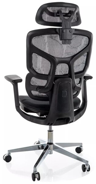 EQ-1 ergonomikus forgószék hálós fekete 4D kartámasszal