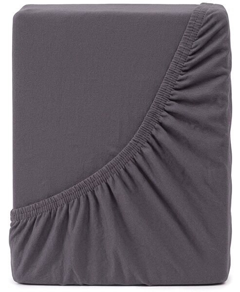 4Home IDEAL jersey lepedő antracit, 200–220 x 200 cm, 200–220 x 200 cm