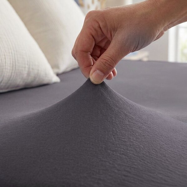 4Home IDEAL jersey lepedő antracit, 200–220 x 200 cm, 200–220 x 200 cm