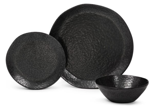 Agyagkerámia étkészlet 18 db-os Dark Moon – Bonami Selection