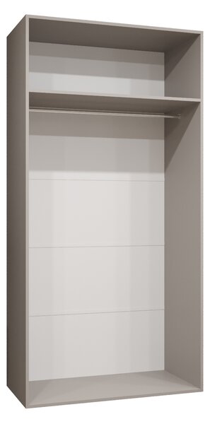 MARBELLA 1 ruhásszekrény 100x202x52 - dió