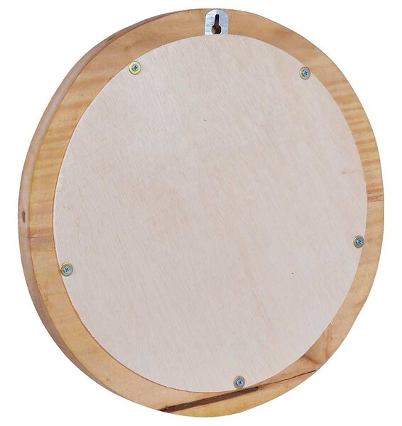 Kör alakú tíkfa falitükör 40 cm