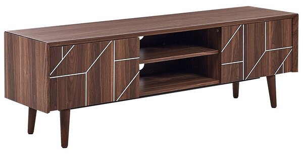 TV asztal/szekrény Fabiola (sötét fa). 1079003