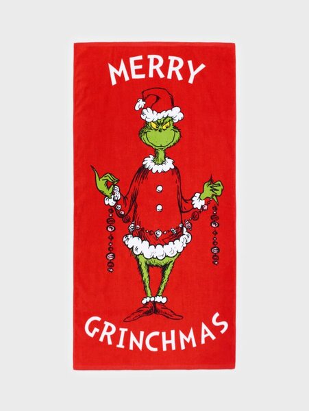 Sinsay - Pamuttörölköző Grinch - piros
