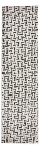 Szürke futószőnyeg 80x300 cm Rhett – Flair Rugs
