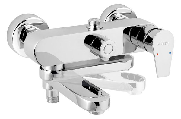 Novaservis Nobless Vision X Fürdő- és zuhanykeverő zuhanykészlet nélkül 150 mm, króm, 42023 / 1.0