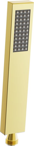 Mexen tartozékok - R-02 Sárgaréz kézizuhany, 1 funkciós, arany, 79500-50