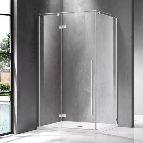 Wellis Sorrento Plus Easy Clean szögletes zuhanykabin - 90 x 120 cm balos