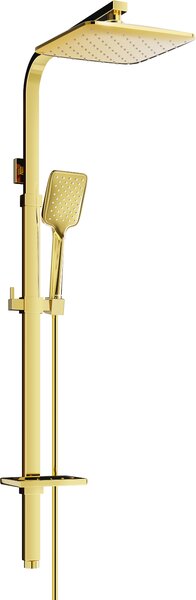 Mexen - Q62 zuhanygarnitúra felső szögletes fejjel 20x20, arany, 798626295-50