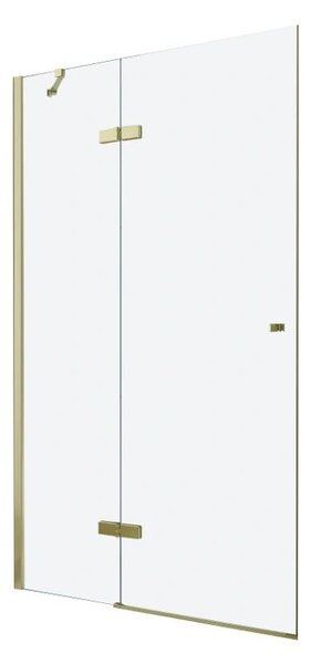 Mexen ROMA zuhany nyílóajtó 70 cm, átlátszó üveg / arany, 854-070-000-50-00