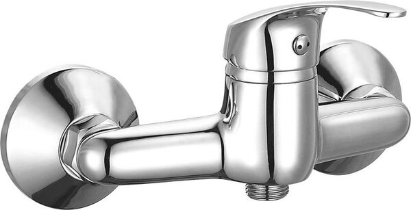 Aqualine, AQUALINE 35 fali zuhanycsaptelep, osztás 150mm, króm, 52126