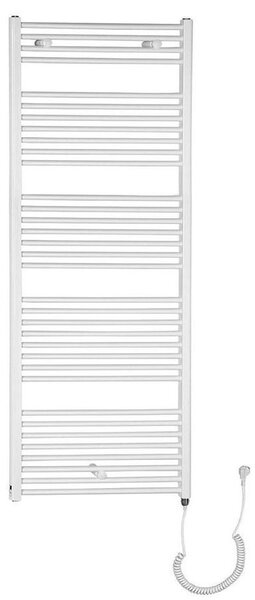 Aqualine Aqualine, DIRECT-E elektromos fűtőtest, egyenes, 600x1680 mm, 800 W, fehér, ILE66T