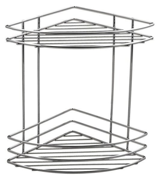 Aqualine Aqualine, Chrome LINE duplahuzalos sarokpolc, króm, 37010