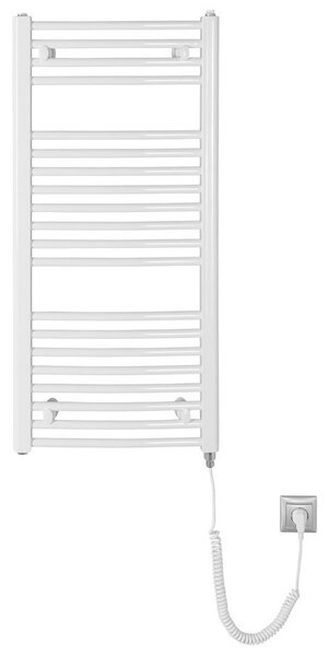 Aqualine Aqualine, ORBIT-E elektromos melegítő, kerek, 450x960 mm, 300W, fehér, ILEO94T