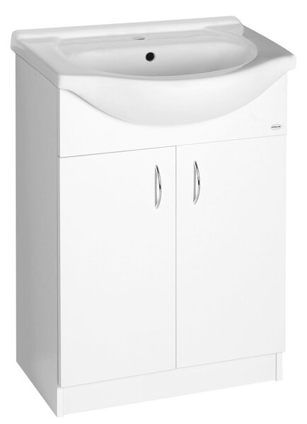 Aqualine Aqualine, SIMPLEX ECO 65 mosdószekrény 63x83,5x30,7cm, SIME650