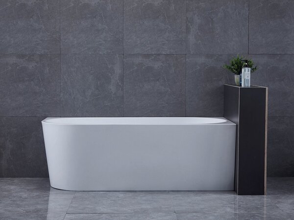 Aqualine Aqualine, TIBERA R álló sarokkád 170x80cm, fehér, E1015