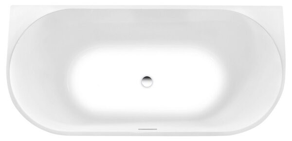 Aqualine Aqualine, TAJO falra szerelhető álló kád 170x80cm, fehér, E1980