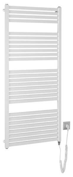 Aqualine Aqualine, TONDI-E elektromos melegítő, egyenes, 600x1330 mm, 600W, fehér, DE480T