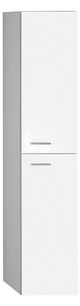 Aqualine Aqualine, ZOJA / KERAMIA FRESH szekrény magas 30x140x25cm, fehér, 51155