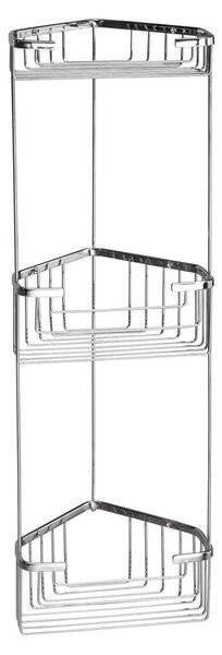 Gedy Gedy, SMART háromszintes sarokpolc 200x590x150 mm, króm, 2484