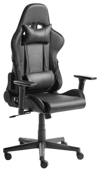 Gamer szék VOLTIXA Műbőr Fekete
