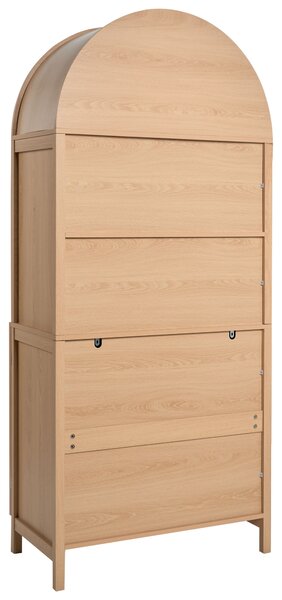 Könyvespolc COOLAH 180 cm Világosbarna