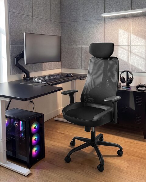 Gamer szék STRYKE Fekete