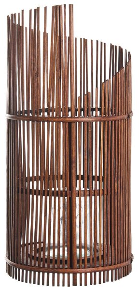 Lámpás JAWA Bambusz 50 cm Barna