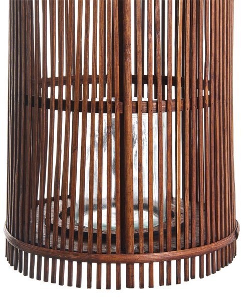 Lámpás JAWA Bambusz 50 cm Barna