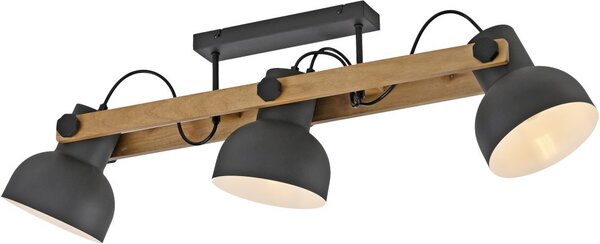 Paul Neuhaus loft spot lámpa cup 2.0 fekete fa pln15745-18