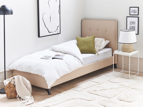 Ágy AMBASSADOR 90 x 200 cm Bézs