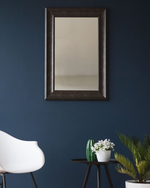 Falitükör LUNEL 60 cm 90 cm Fekete