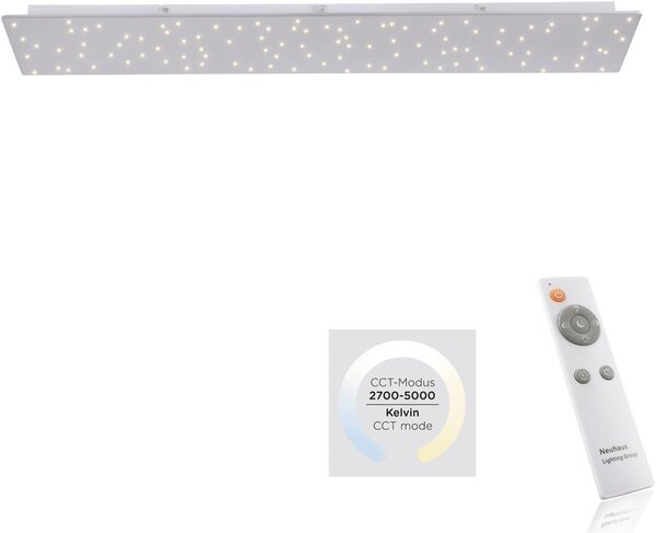 Paul Neuhaus modern mennyezeti lámpa sparkle acél pln14672-55