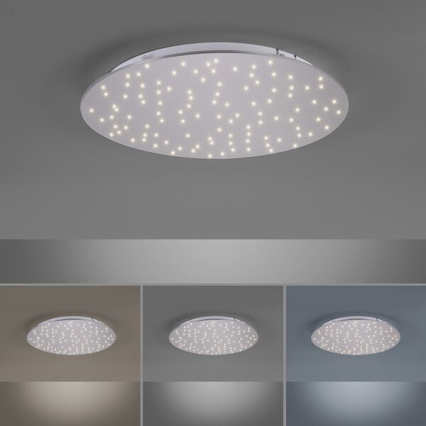 Paul Neuhaus modern mennyezeti lámpa sparkle acél pln14673-55